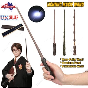 LED Glowing Magic Harry Potter Light Up Wand Wizard Characters Cosplay Toy Gift - Picture 1 of 12