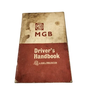 1964 MG MGB Drivers Handbook BMC Publication Manual British Motors Vtg - Picture 1 of 9
