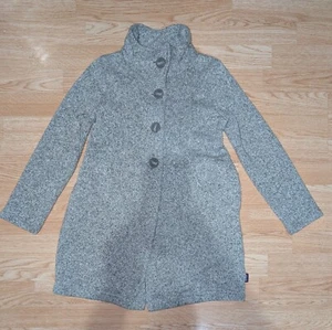 Patagonia Girls L 12 Fleece Button Front Better Sweater Coat Long Peacoat Jack - Picture 1 of 7