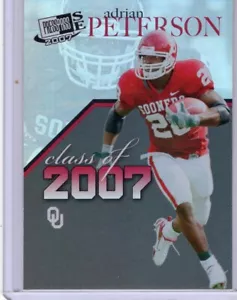 2007 Press Pass SE "Class of 2007" Refractor Adrian Peterson - Picture 1 of 1