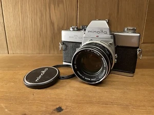 *Near Mint* Minolta SRT 101 ( SRT 201 ) Film Camera MC Rokkor PF 50mm F/1.7 /JPN - Picture 1 of 17