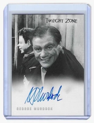 2002 TWILIGHT ZONE SERIES 3 - AUTOGRAPH A52 GEORGE MURDOCK as Willy - Image 1 of 2