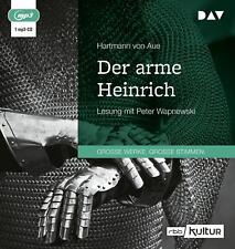 Der arme Heinrich Lesung mit Peter Wapnewski Hartmann von Aue MP3 1 CD Deutsch