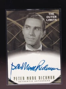 Outer Limits 2002 Premiere autograph card A16 Peter Mark Richman - Picture 1 of 2