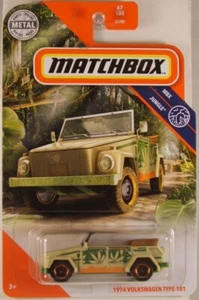 MATCHBOX #67 1974 Volkswagen (VW) Type 181, 2020 issue (NEW in BLISTER) - Picture 1 of 2