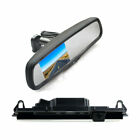 Rear View Reverse Backup Camera Replacement Mirror Monitor for Toyota Yaris Vitz