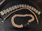 Chain 3x: Statement Necklaces Rose Gold Like Link Equip Thick Y/g Likesnake Link