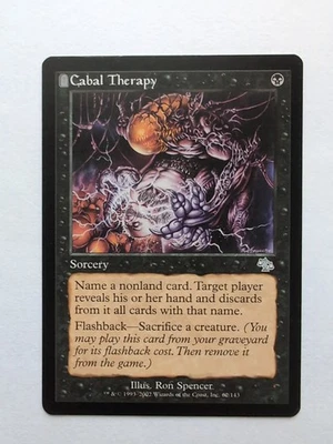 MTG Cabal Therapy ( JUD) Judgment Regular Common 62/143 - Image 1 of 2
