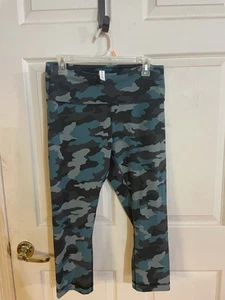 Lululemon Wonder Train tiro alto apretado 25” camuflaje marea verde azulado talla 12 🔥🔥 - Imagen 1 de 3