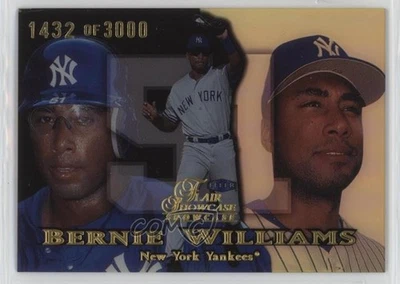 1999 Flair Showcase Row 1 /3000 Bernie Williams #57 - Image 1 of 2