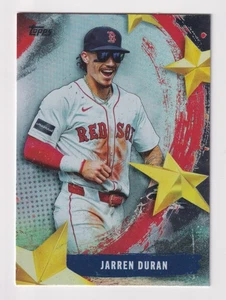 2025 Topps Stars of MLB #SMLB-36 Jarren Duran Boston Red Sox - Imagen 1 de 2