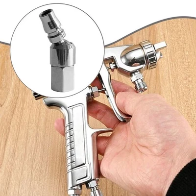 Accesorios para manguera de aire plateados Foto 1 de 4