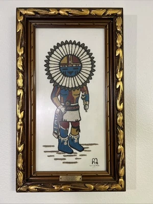 Tawa Sun God Soyal Chief Of The Hopi Richard B Moore 1978 - Image 1 of 4