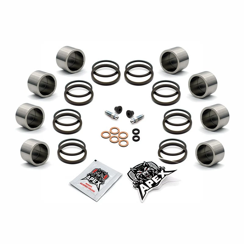 Kawasaki Vulcan 1600 Mean Streak B2H 2005 Front Brake Caliper Piston Seal Kit - Imagem 1 de 4