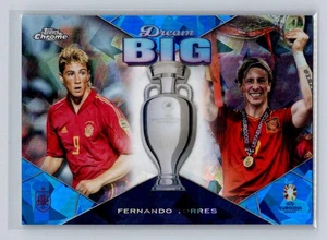 2024 Topps Cromo Zafiro UEFA EURO #DB-9 Fernando Torres Dream Big-España - Imagen 1 de 2