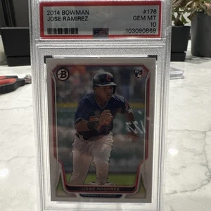 2104 Bowman Jose Ramirez #176 PSA 10 - Picture 1 of 2