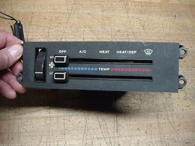 1989 JEEP Grand Wagoneer AC Heater HVAC Climate temperature control Switch - Image 1 of 4
