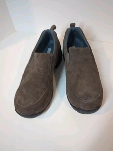 Duluth Trading Wild Boar Mocassin Womens 11M Dark Brown Leather - Picture 1 of 10