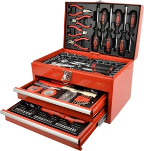 - M29066 - Valigetta Degli Attrezzi, 155 Pezzi - Foto 1 di 12