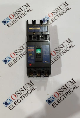 INTERRUPTOR DE CIRCUITO ELÉCTRICO MITSUBISHI NF50-UC 20A 440VAC 50KA ENVÍO RÁPIDO Foto 1 de 4