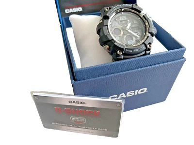 Reloj Hombre Casio G-Shock Negro - GSG1001A Nuevo Carga Energía Solar Foto 1 de 2