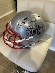 Tom Brady Super Bowl XLIX Patriots Signed Proline Helmet Tristar # Hologram - Picture 1 of 8
