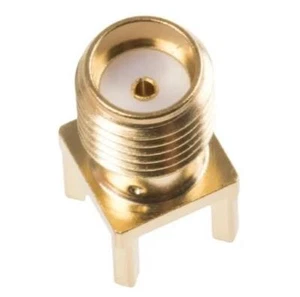 1x receptáculo coaxial de RF conector recto radial R124426123W, 50 ohmios SMA-COM - Imagen 1 de 1