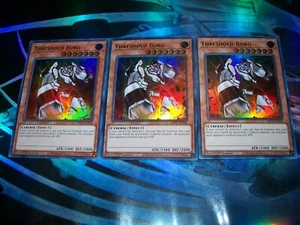 3x Threshold Borg 1st Edition Ultra Rare MP22-EN246 Yu-Gi-Oh! - Picture 1 of 1