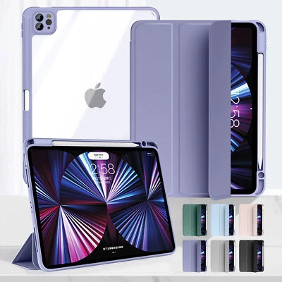 For iPad 9th 8th 7th 6th/Mini 6/Air 5 10.9" Smart Hybrid Folding Flip Case Cover - Image 1 of 4
