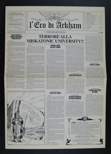 giornale L'ECO DI ARKHAM n°1 nov. 1991 nuovo - Richiamo di CTHULHU STRATELIBRI - Picture 1 of 2