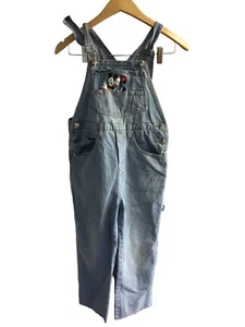 MICKEY'S STUFF- KIDS LIGHT WASH DENIUM OVERALL PANTS 100% COTTON SIZE 12 - Picture 1 of 7