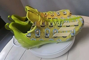 Adidas ADIZERO Mens 10.5 The Simpsons Treehouse of Horror Football Cleats GW1786 - Picture 1 of 4