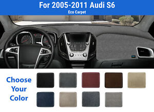 Dashboard Dash Mat Cover for 2005-2011 Audi S6 (Poly Carpet)