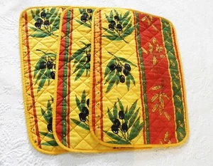 La Cigale Vier Tischsets und vier Stoffservietten - Bild 1 von 5