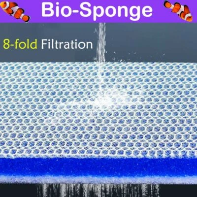 Aquarium Filter Sponge Foam Biochemical Cotton Fish Tank Filtration Accessories - Image 1 of 4