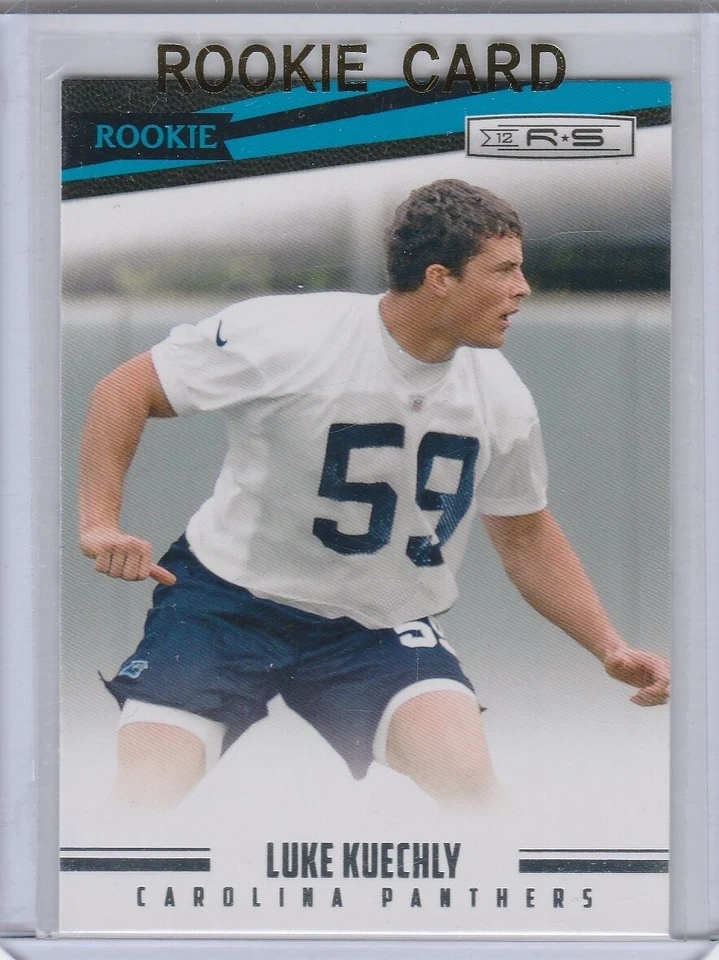 LUKE KUECHLY R&S 2012 Carolina Panthers FOOTBALL ROOKIE CARD Panini Stars RC! - Image 1 of 2