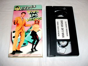 Elvis Presley Viva Las Vegas Rare 1997 PROMO VHS Tape SCREENING Edition - Picture 1 of 6