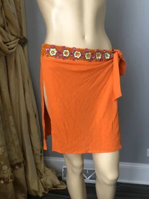 La Perla Cover Up Skirt W/sequin, Sz.44, Excellent - Image 1 of 4