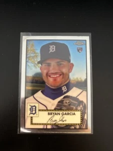 2021 Topps Chrome Platinum Anniversary #104 Bryan Garcia RC Tigers - Picture 1 of 2