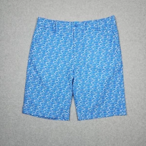 Vineyard Vines Shorts Boys Size 18 Golf Performance Fish All Over Breaker Youth - Picture 1 of 14