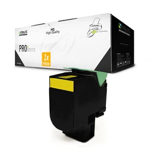 1x XXL Toner F Sleeve R Lexmark Cx 310 410 510 Dhe De Dthe DTE E Dn 'N 80C2SY0 - Zdjęcie 1 z 5