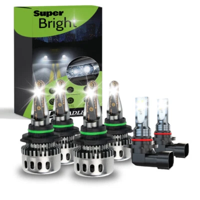 For Chevy Colorado 2009-2012 6x LED faro Hi/Low Beams + faros antiniebla 6000K - Image 1 of 4