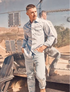 HOT SALES Wrangler Cowboy Cut Original Fit Jean Bleach 13MWZGH - Picture 1 of 7