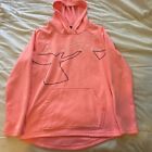Girls Under Armor Pullover Hooded Sweater Pockets Size Youth Large Pink