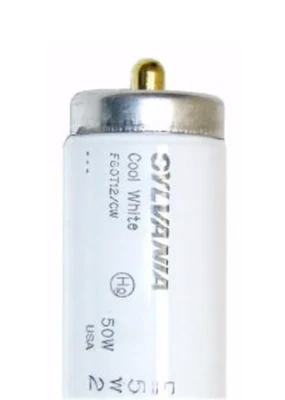 Sylvania F60T12/CW. 50W P/N 27649 Single Pin. Cool White Instant Start Bulb - Image 1 of 2