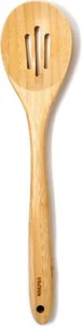 Norpro 12-Inch Bamboo Slotted Spoon, Shown,Cooking Utensils - Picture 1 of 1