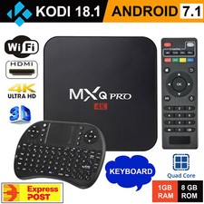 5G MXQ PRO 4K TV BOX Android 10.1 Quad Core Smart Media Player 1GB+8GB