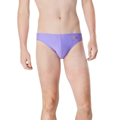 Speedo, gráfico Orgullo, calzoncillo sólido, lavanda viva. Talla: Hombre 26" Foto 1 de 4