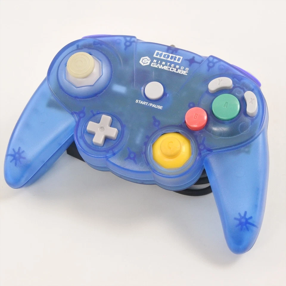 Mando HORI PAD CUBE Azul Transparente HGC-06 para Nintendo Gamecube 1581 Foto 1 de 3