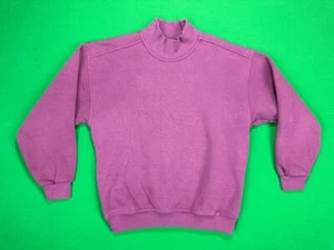 Felpa Russell Athletic vintage finto collo adulto rosa medio made in USA - Foto 1 di 14